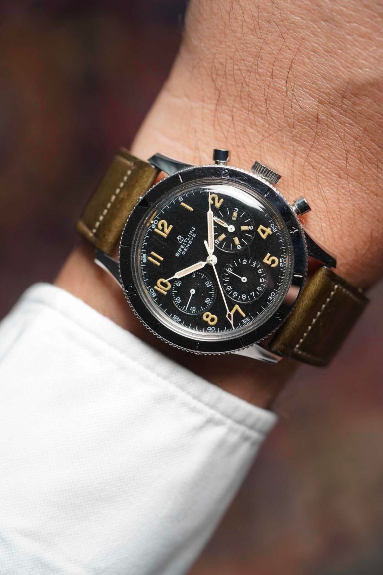 Breitling-AVI-Chronograph-765-Wind-Vintage_Fake