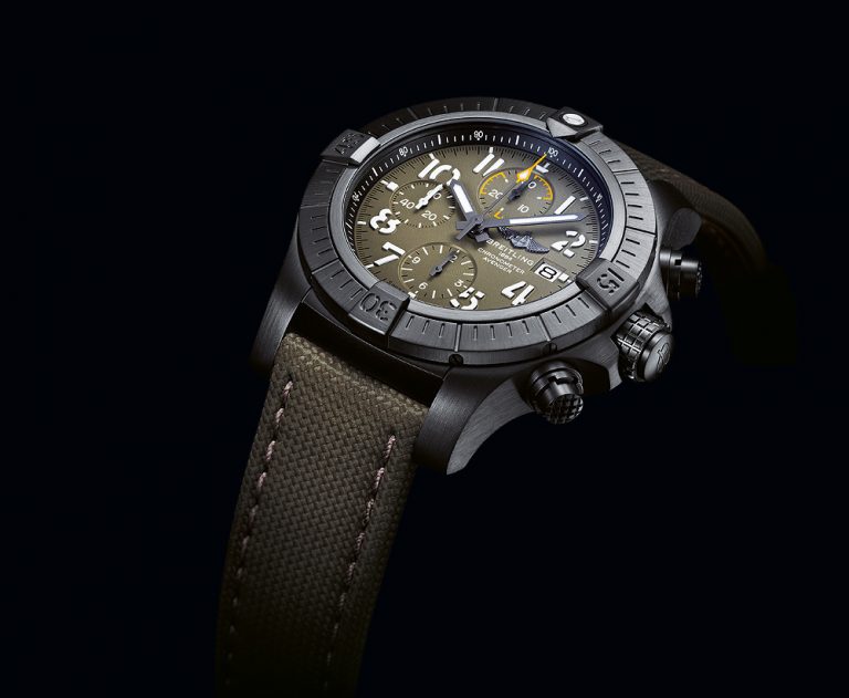 Breitling_Avenger_Chronograph_45_Night_Mission_replica