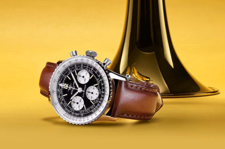 Breitling Navitimer B09 Miles Davis Leather Strap