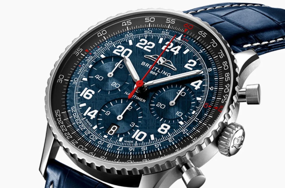 Breitling Navitimer Cosmonaute replica watch blue dial
